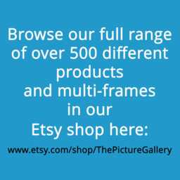 Multi Photo Frame For 4 8x10 Photos in An Oak Veneer - thumbnail 4