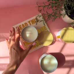 Aromatherapy Candle Coconut Wax, Essential Oils, Bamboo Lid - thumbnail 4
