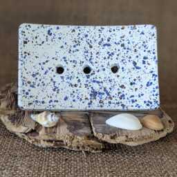 Rectangular Ceramic Soap Dish ~ Coastal Colours - thumbnail 3