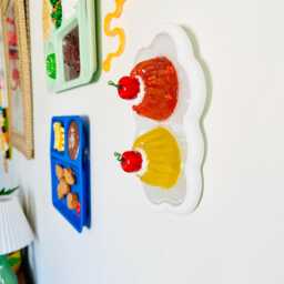 Mini Jelly Cake Wall Hanging/Dopamine Decor/ Maximalist Fake Food/ Food Pop Art/ Sculpture/ Funky Decor/Kitchen - thumbnail 4