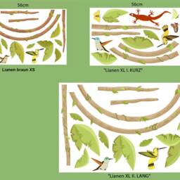 "Wall Sticker ""Lianen Xl I. Short" - thumbnail 3