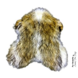 Faux Fur Bear Skin Rug - Plush Shag, Animal Friendly Accent - thumbnail 1