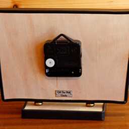 Retro Style Mantel Clock - New 22cm Handmade Mid Century Vintage Formica Unique Wooden Desk Gift Off The Wall Clocks - thumbnail 4