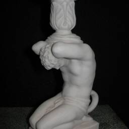 Atlas Candle Holders A Pair - thumbnail 3