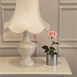 Cream Fabric Lampshade Handmade For Table, Floor, Wall, Pendant Lights - Clip-On - thumbnail 2
