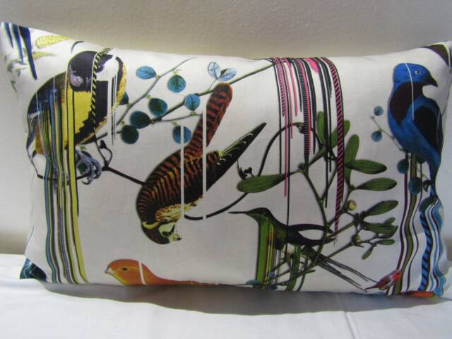 Designers Guild & Christian Lacroix Fabric Birds Sinfonia Jonc Cushion Cover - image 1