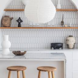 Off-White Linen Parlour Pendant Lamp Shade Minimalist Ceiling Light Home Decor Pear-Shaped Ambient - thumbnail 2