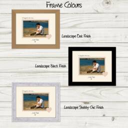 Dad Photo Frame A Daughters First Love Is Her Gift For Father's Day Landscape 571F Or Portrait 887F - thumbnail 3