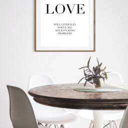 Quote Print - Wall Text Motivational Home Decor Art Self Love Print-Daily Manifest - thumbnail 3