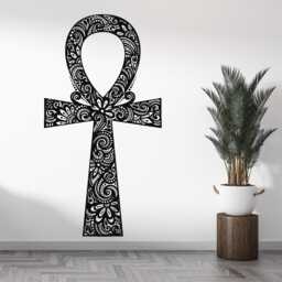 Egyptian Ankh Wall Decal Ancient Egypt Decor 2672 - thumbnail 3