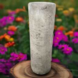 Outdoor Tiki Totem Sculpture Concrete Tribal Figurine Cement Polynesian Ornament Stone Garden Decoration Handmade Art Lover Gift - thumbnail 4