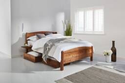 Traditional Country Wooden Bed Frame By Get Laid Beds