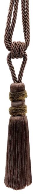 "D??copro Curtain & Drapery Tassel Tieback, Length 9"" - 22.5cm, Spread 33" - image 1