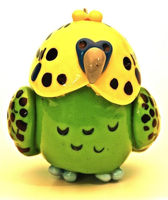 Budgie Christmas Ornament - image 1