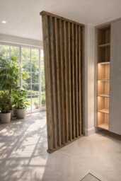 Rotating Room Dividers Permanent - Wooden Swivel Divider The Peckham