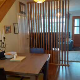 Rotating Room Dividers Permanent - Wooden Swivel Divider The Peckham - thumbnail 4