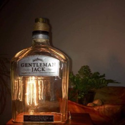 Recycled Liquor & Wine Bottle Glass Designs Home Decor - Candles, Tiki Lights, Pendants, Soap Dispenser, Bowls, Lamp, Succulent Plants - thumbnail 3
