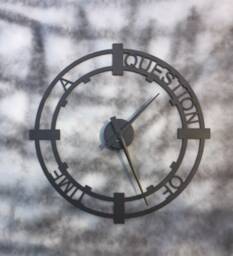 A Question Of Time - Wall Clock in Depeche Mode Style - thumbnail 3