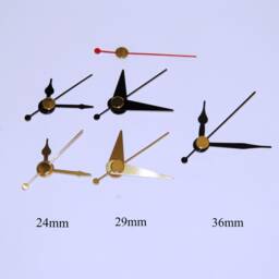Quartz Ticking Clock Movement, Extra Long 31mm Shaft Mechanism With Choice Of Hands.- UK Seller - Clock Making Kit - thumbnail 2