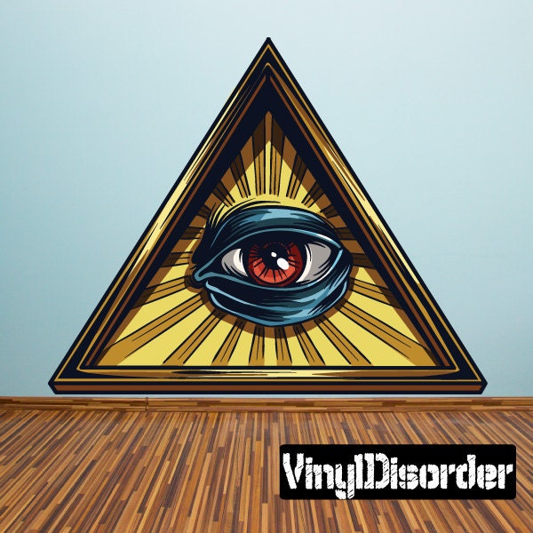 Occult Wall Decal - Fabric Vinyl Removable & Reusable Occultuscolor006Et