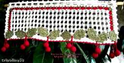 Handmade Crocheted Breeze Curtain, French Craftsmanship, Created By Sylvette Raisonnier, Made To Order - thumbnail 1