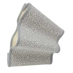 Battery Lampshade - Shade Only, No Base Linen Tapered Natural Wavy Trim Colours Clip On, Lamp Or Pendant Light - thumbnail 3