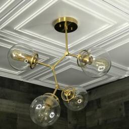 Lagertha 4 Light 6 in Globe Kitchen Living Room Multi Semi Flush - thumbnail 2