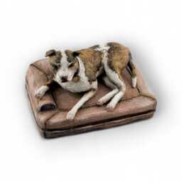 Custom Paper Mache Pet Sculpture Unique Dog & Cat Figurine - thumbnail 4