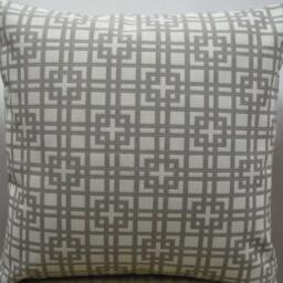 "Contemporary Decorative Pillow Cover in 24 ""x 24" - thumbnail 3