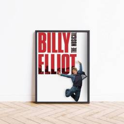Billy Elliot Musical Print, Poster, Broadway Theatre London West End Show Framed Wall Art Christmas Gift - thumbnail 1