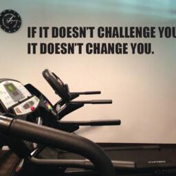 If It Doesn't Challenge You. It Change Wall Decal Vinyl Sticker For Gym, Classroom, Physical Therapy, Business Office - thumbnail 3