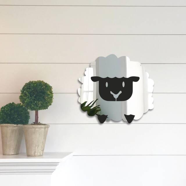 Sheep Bedroom Mirror Home Decor Acrylic Cute Animal Design House - image 1