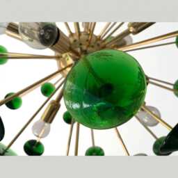 1950's Murano Glass Sputnik Multicolours Italian Handmade Chandelier Splunk Ceiling Pendant Light Lamp 12 - thumbnail 2