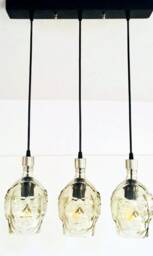 Monk Face Bottle Chandelier - Kitchen Island Light Fixture - thumbnail 1