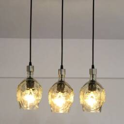 Monk Face Bottle Chandelier - Kitchen Island Light Fixture - thumbnail 2