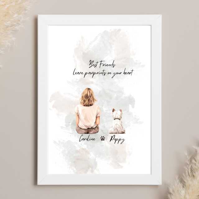 Personalised Pet Gift, Gift From The Dog, Gifts For Dog Lovers, & Owner Mum Prints, Themed - image 1