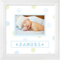 Pearhead Baby Photo Picture Frame Photograph With First Name Boy Gift Present Make Your Own Kit Shower - thumbnail 1