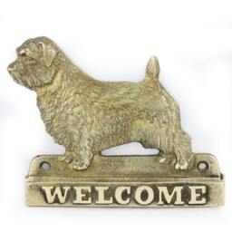 Norfolk Terrier, Dog Welcome, Hanging Decoration, Limited Edition, Artdog - thumbnail 2