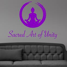 Meditation Lotus Position Unity Design Wall Sticker Vinyl Mural Decal Home House Apartment Art Decor Free Shipping L151 - thumbnail 1
