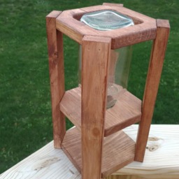 Wine Bottle Bird Feeder - thumbnail 3