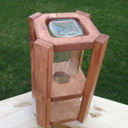Wine Bottle Bird Feeder - thumbnail 4
