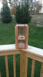 Wine Bottle Bird Feeder
