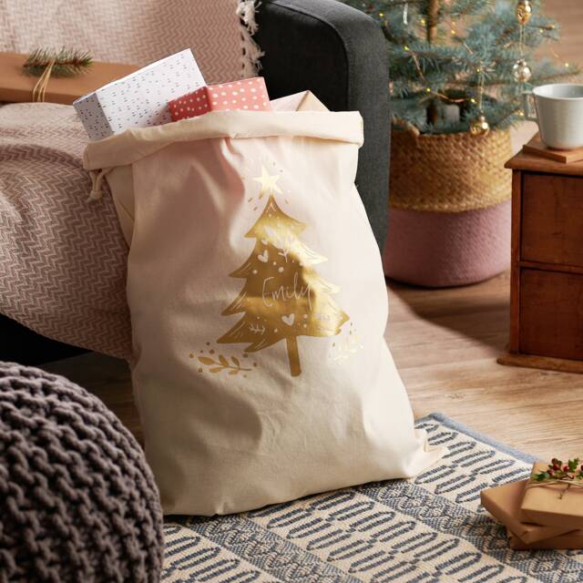 Personalised Christmas Tree Sack - image 1