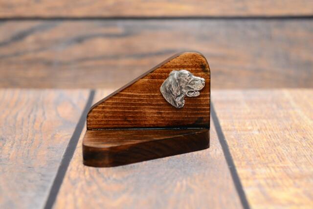 Setter - Wooden Candlestick With Dog, Souvenir, Decoration, Limited Edition, Collection - image 1