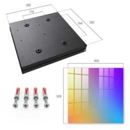 Colorful Gradient Wall Mounted Key Cabinet, Yellow Box For Wall, Abstract Abstraction, Lovers Of Intense Colors - thumbnail 4