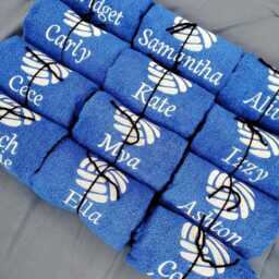 Personalized Volleyball Player Sweat Towel, Gym Sports Towel Gifts, School - thumbnail 4