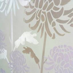 Chrysanthemum Stencil Reusable Floral Wall & Furniture Decor - thumbnail 2