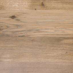 Industrial Oak Dining Table, Metal Legs, Rustic Farmhouse Decor - thumbnail 3