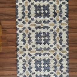 Hemp-Cotton Handwoven Kilim Area Rug, 2.5 X 4 Ft, Handmade, Kelim, Dhurry, Indian, Turkish, Oriental, Traditional, Custom - thumbnail 4