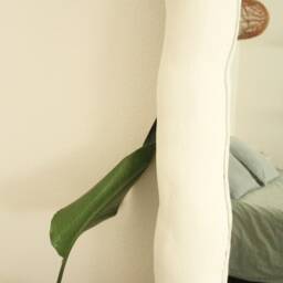 Custom Abstract Plaster Floor Mirror - thumbnail 3